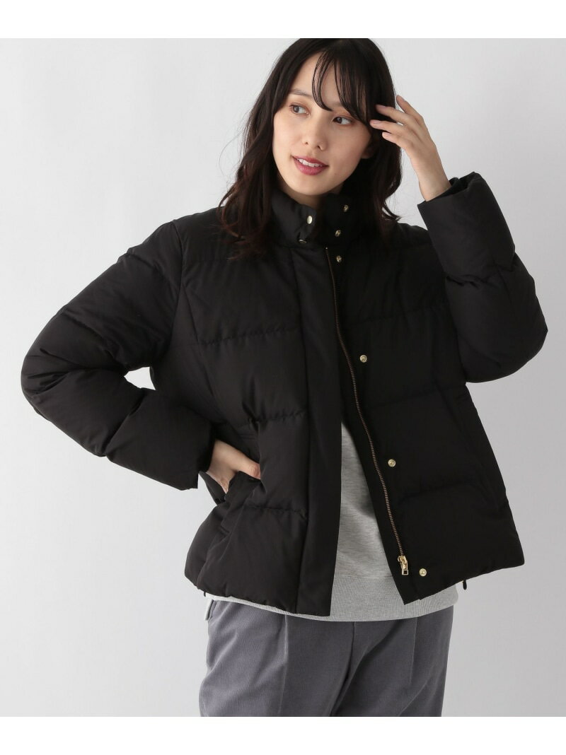【SALE／30%OFF】(W)ダウンフードブルゾン GLOBAL WORK グローバルワーク ジャケット・アウター ダウンジャケット・ダウンベスト ブラック ベージュ【RBA_E】【送料無料】[Rakuten Fashion]のサムネイル