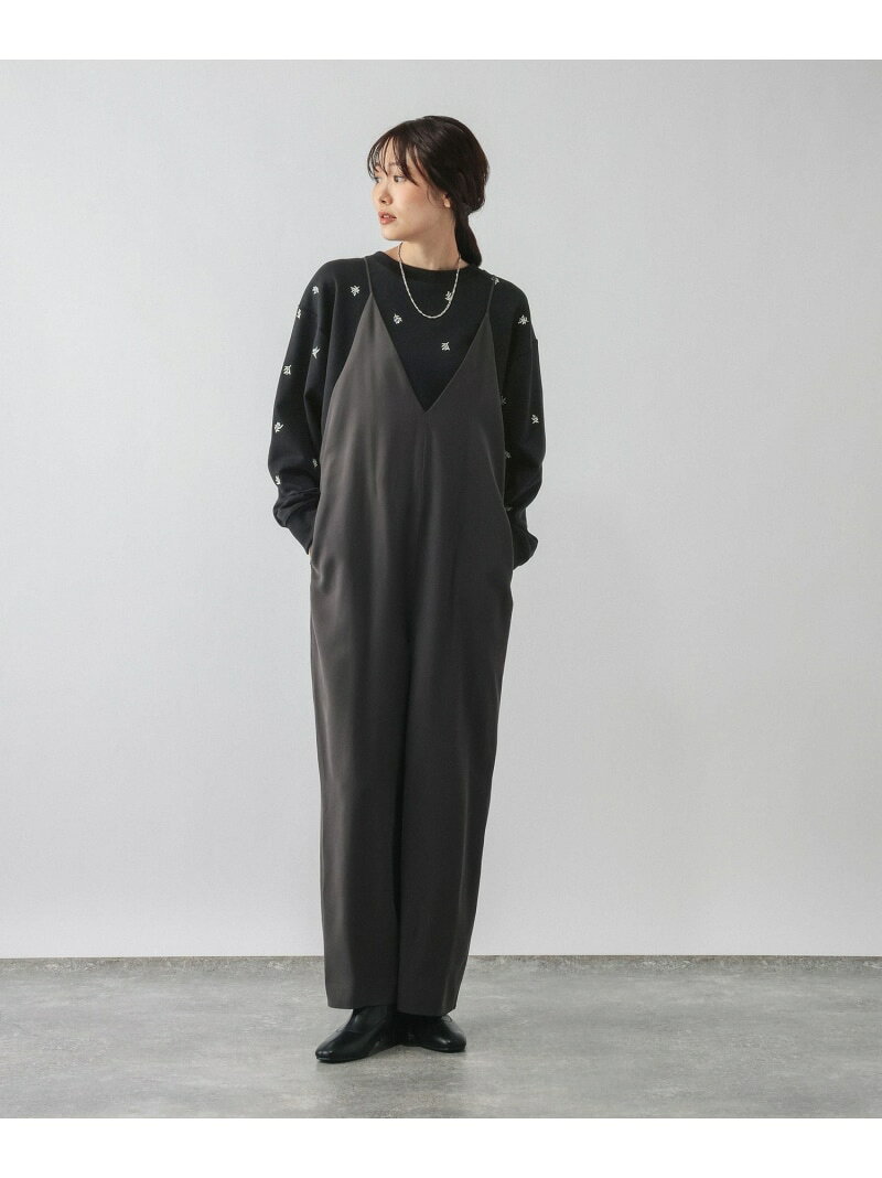 乾きやすい刺繍スウェット/1067225 GLOBAL WORK グローバルワーク トップス スウェット・トレーナー ブラック グレー【送料無料】[Rakuten Fashion] globalwork-10024303 GLOBAL WORK/グローバルワーク サンプル画像3