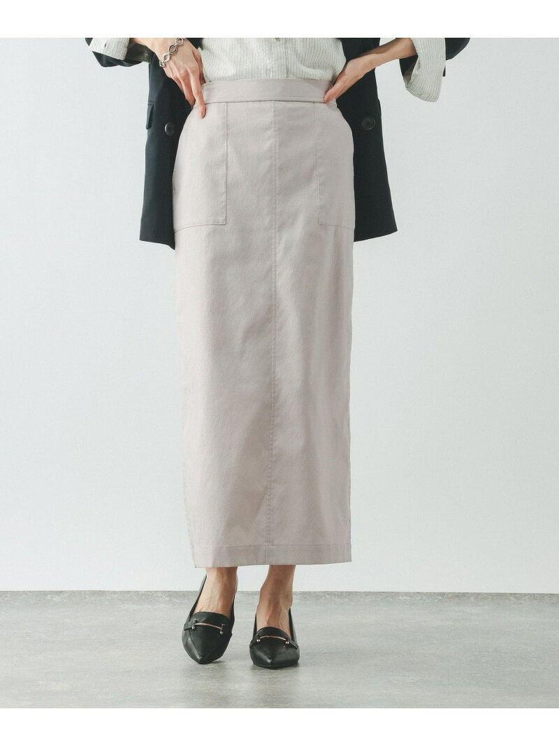 【SALE／40%OFF】イージーケアリネンIラインスカート/636496 GLOBAL WORK グローバルワーク スカート ロング・マキシスカート ブラック グレー ブラウン【RBA_E】[Rakuten Fashion] globalwork-10022846 GLOBAL WORK/グローバルワーク サンプル画像3