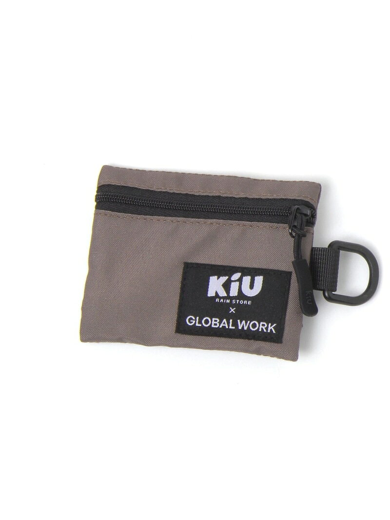 KIU別注マルチポーチK283/一部店舗限定/661542 GLOBAL WORK グローバルワーク 財布・ポーチ・ケース ポーチ ブラック グレー[Rakuten Fashion] globalwork-10023373 GLOBAL WORK/グローバルワーク サンプル画像2