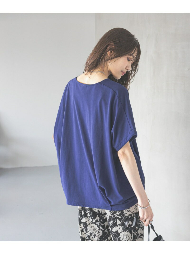 フローズンTドルマンプルオーバー/451572 GLOBAL WORK グローバルワーク トップス カットソー・Tシャツ ブラック ホワイト レッド[Rakuten Fashion]のサムネイル