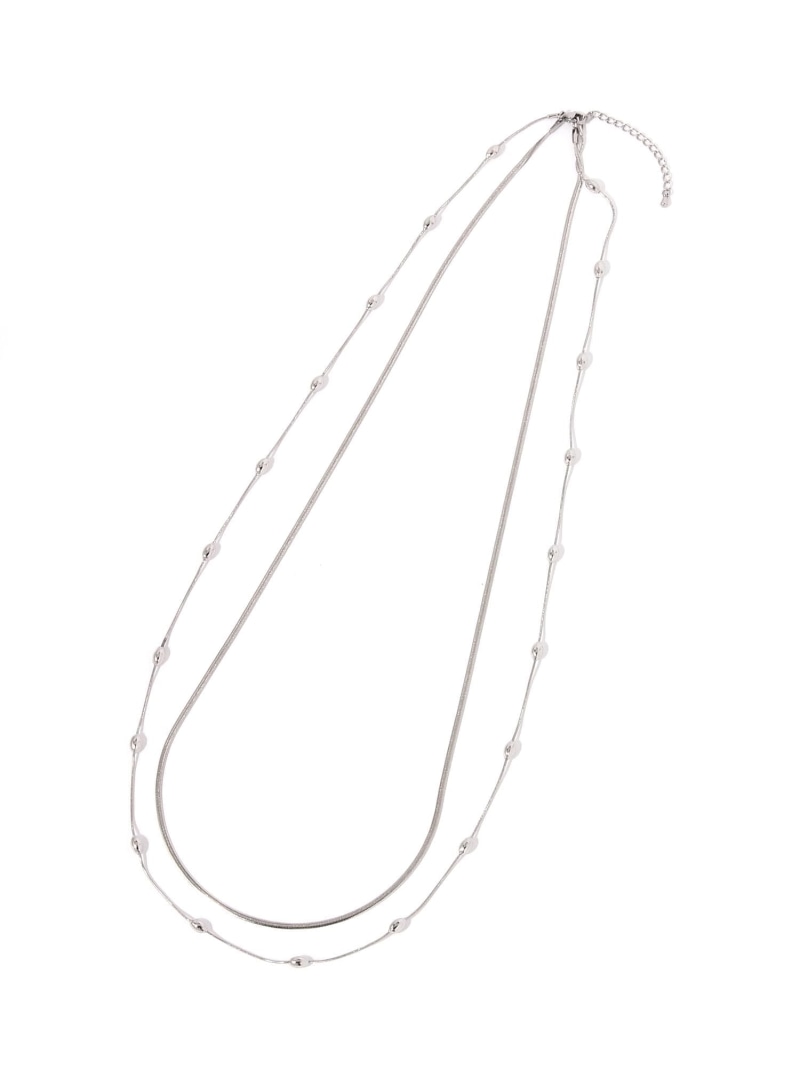 ステンレスアソートロングネックレス/898354 GLOBAL WORK グローバルワーク アクセサリー・腕時計 ネックレス シルバー[Rakuten Fashion] globalwork-10024427 GLOBAL WORK/グローバルワーク サンプル画像3