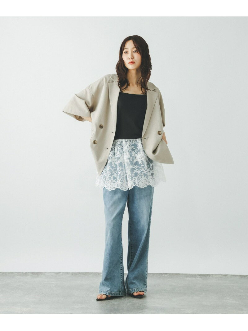 刺繍マルチビスチェベルト/796979 GLOBAL WORK グローバルワーク トップス ベスト・ジレ ホワイト[Rakuten Fashion] globalwork-10023678 GLOBAL WORK/グローバルワーク サンプル画像3