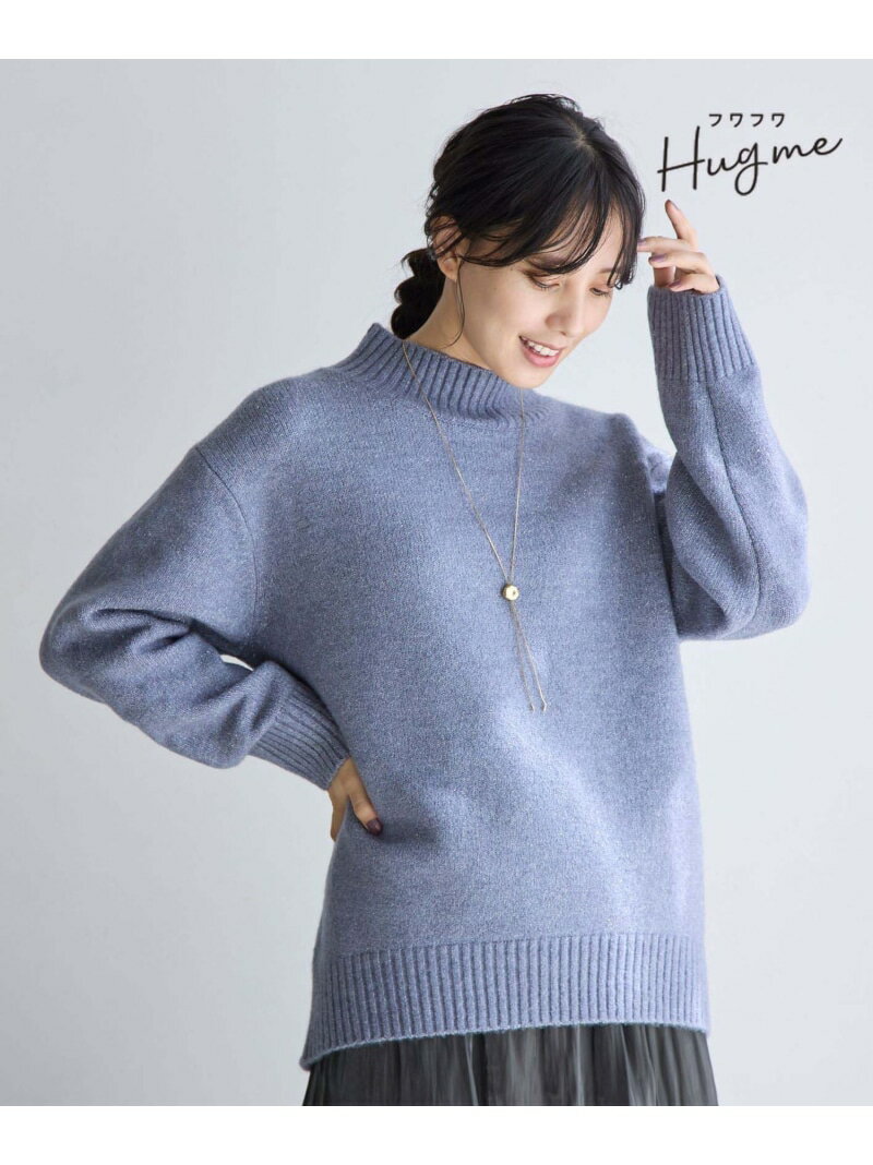 【SALE／40%OFF】フワフワHug meラメプルオーバー GLOBAL WORK グローバルワーク トップス ニット ブルー ブラック【RBA_E】[Rakuten Fashion]