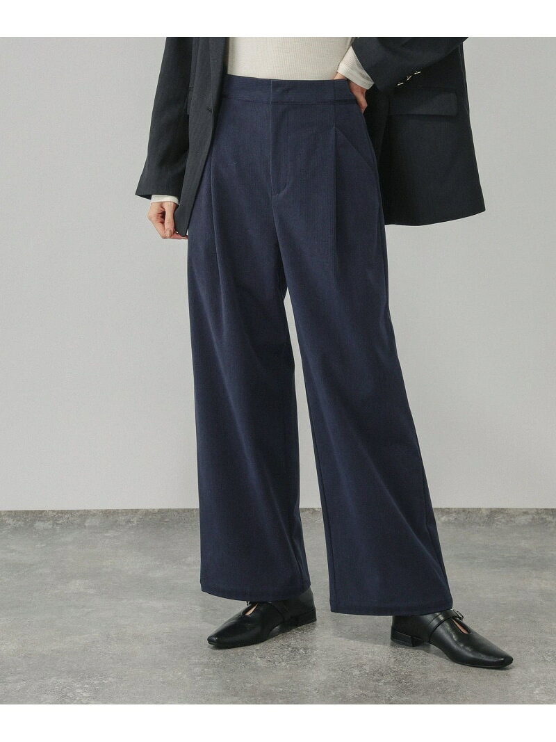 イージーケアコーデュロイストレートパンツ/814367 GLOBAL WORK グローバルワーク パンツ その他のパンツ グレー ネイビー ブラウン【送料無料】[Rakuten Fashion] globalwork-10024355 GLOBAL WORK/グローバルワーク サンプル画像3