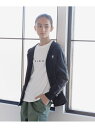 【SALE/20%OFF】FILA/コラボZIPパーカー/キッズ/252058 GLOBAL WORK グローバルワーク トップス パーカー・フーディー ブラッ...