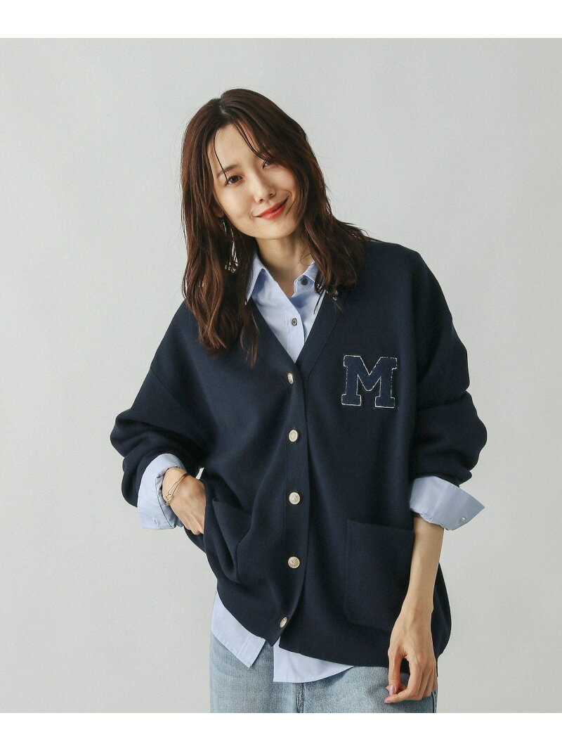 【SALE／60%OFF】スウェットライクロゴVネックカーディガン/571352 GLOBAL WORK グローバルワーク トップス カーディガン ネイビー【RBA_E】[Rakuten Fashion] globalwork-10021717 GLOBAL WORK/グローバルワーク サンプル画像2
