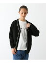 【SALE/30%OFF】リッチライトニットVカーデ/キッズ/286124 GLOBAL WORK グローバルワーク トップス カーディガン ブラウン ブラック...