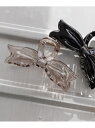 【SALE/20%OFF】リボンバンスクリップ/AND YUA ANY/232223 GLOBAL WORK グローバルワーク ヘアアクセサリー バレッタ・ヘア...