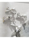 【SALE/20%OFF】メタルミニリボンピン/AND YUA ANY/232270 GLOBAL WORK グローバルワーク ヘアアクセサリー バレッタ・ヘア...
