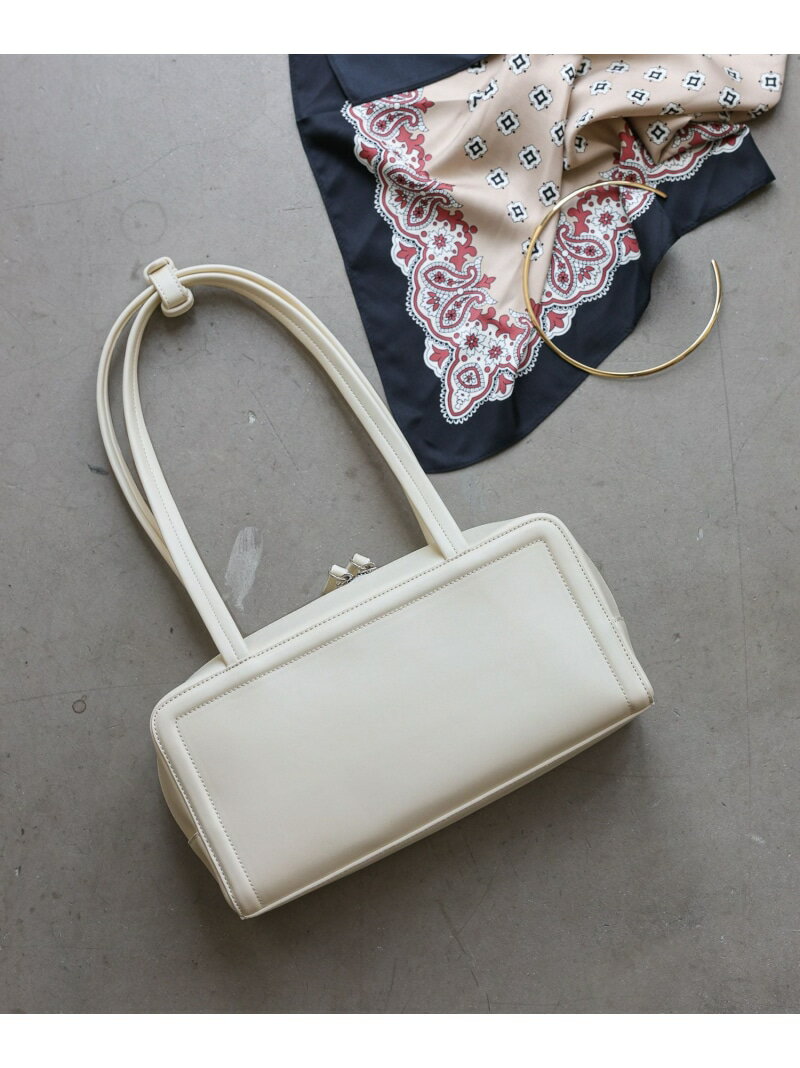 【SALE／40%OFF】スペ軽スクエアボストン/150039 GLOBAL WORK グローバルワーク バッグ ショルダーバッグ ホワイト シルバー ブラック【RBA_E】[Rakuten Fashion]のサムネイル