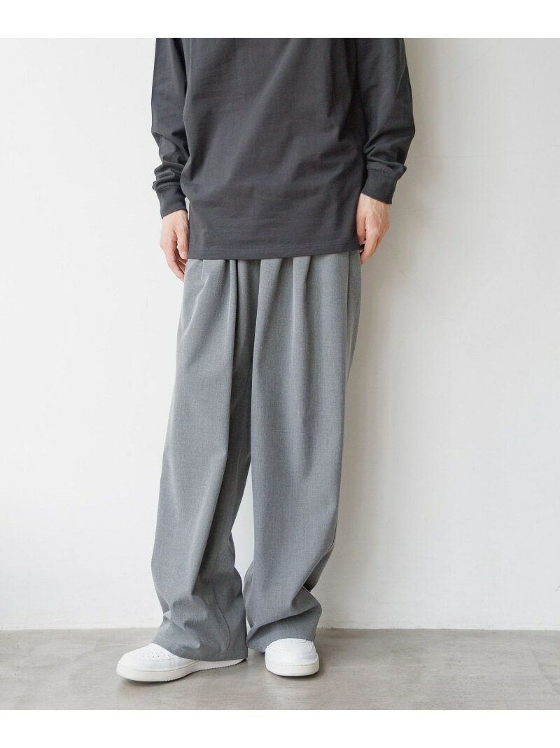 サマ見えイージーパンツ/AND YUA ANY/577815 GLOBAL WORK グローバルワーク パンツ その他のパンツ ブラック[Rakuten Fashion]のサムネイル