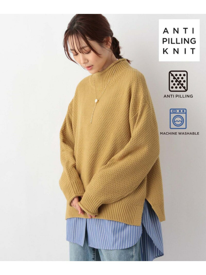 【SALE／20%OFF】毛玉になりにくいカノコロール GLOBAL WORK グローバルワーク トップス ニット イエロー ホワイト ブラック グレー ブルー【RBA_E】[Rakuten Fashion]のサムネイル