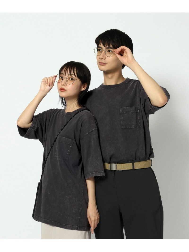 乐天商城 - フェードカコウTシャツ/半袖/678437 GLOBAL WORK グローバルワーク トップス カットソー・Tシャツ イエロー グレー グリーン【送料無料】[Rakuten Fashion]