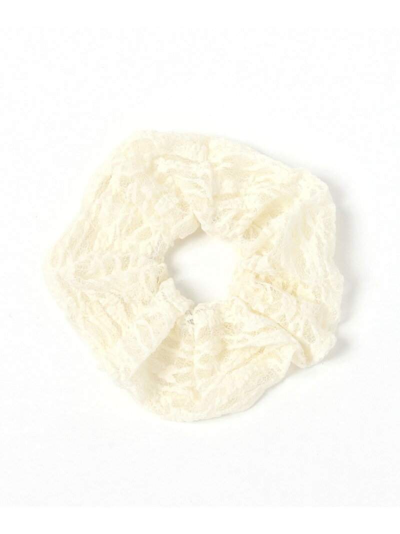 【SALE／60%OFF】ラメ刺繍シュシュ/663248 GLOBAL WORK グローバルワーク ヘアアクセサリー ヘアゴム ブラック グレー【RBA_E】[Rakuten Fashion] globalwork-10023315 GLOBAL WORK/グローバルワーク サンプル画像2