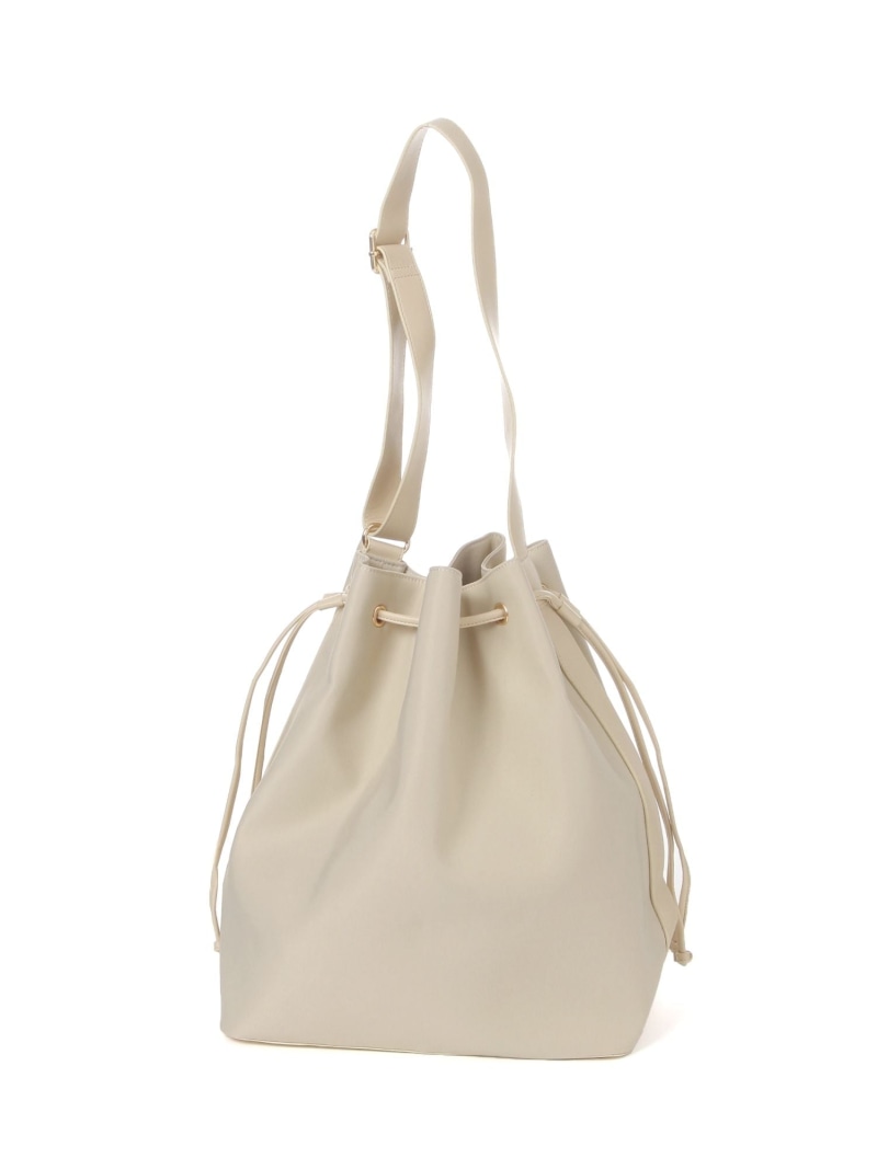 【SALE／30%OFF】撥水巾着バッグ/一部店舗限定/523895 GLOBAL WORK グローバルワーク バッグ ショルダーバッグ ブラック ベージュ ブラウン【RBA_E】[Rakuten Fashion] globalwork-10021444 GLOBAL WORK/グローバルワーク パッケージ画像