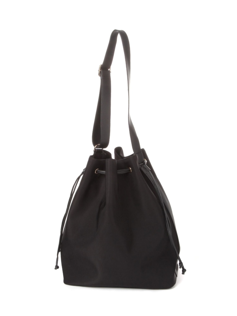 【SALE／30%OFF】撥水巾着バッグ/一部店舗限定/523895 GLOBAL WORK グローバルワーク バッグ ショルダーバッグ ブラック ベージュ ブラウン【RBA_E】[Rakuten Fashion] globalwork-10021444 GLOBAL WORK/グローバルワーク サンプル画像2