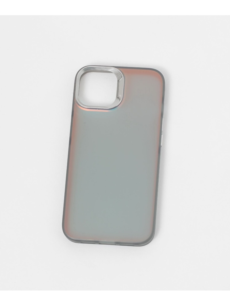 【SALE／30%OFF】オーロラスマホケース/iPhone13/14/16/455570 GLOBAL WORK グローバルワーク スマホグッズ・オーディオ機器 スマホ・タブレット・PCケース/カバー ホワイト ブラック【RBA_E】[Rakuten Fashion] globalwork-10021073 GLOBAL WORK/グローバルワーク サンプル画像3