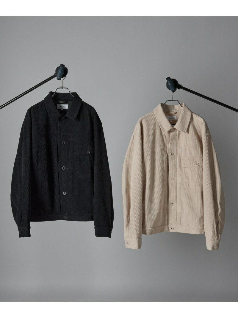 【SALE／50%OFF】コーデュロイ/トラッカージャケット/CLEAN MODE/589313 GLOBAL WO...