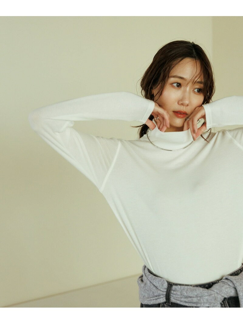ウールテンセルハイネックプルオーバー/797335 GLOBAL WORK グローバルワーク トップス カットソー・Tシャツ ブルー ワインレッド ブラウン カーキグリーン ホワイト ブラック グレー ピンク[Rakuten Fashion] globalwork-10024496 GLOBAL WORK/グローバルワーク パッケージ画像