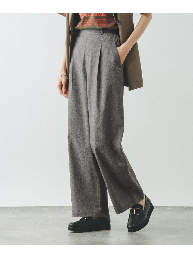 【SALE／30%OFF】イージーケアリネンストレートパンツ/600994 GLOBAL WORK グローバルワーク パンツ その他のパンツ ブラウン ブラック ブルー グレー ベージュ【RBA_E】[Rakuten Fashion] globalwork-10022859 GLOBAL WORK/グローバルワーク サンプル画像3