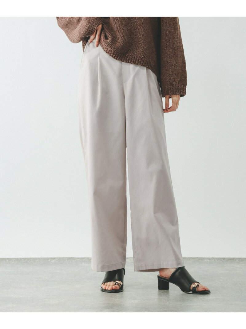 【SALE／30%OFF】イージーケアリネンストレートパンツ/600994 GLOBAL WORK グローバルワーク パンツ その他のパンツ ブラウン ブラック ブルー グレー ベージュ【RBA_E】[Rakuten Fashion] globalwork-10022859 GLOBAL WORK/グローバルワーク サンプル画像2