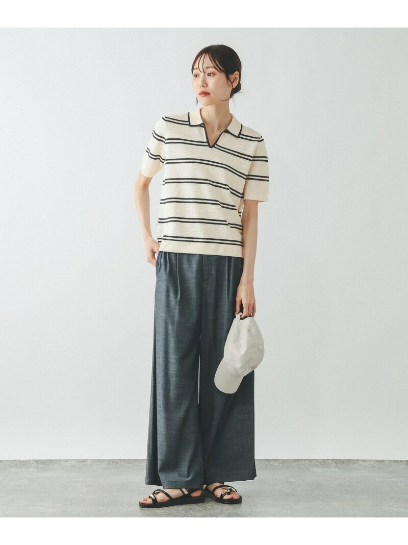 【SALE／30%OFF】クロシェ風スキッパープルオーバー/665840 GLOBAL WORK グローバルワーク トップス ニット ブラウン ホワイト【RBA_E】[Rakuten Fashion] globalwork-10023507 GLOBAL WORK/グローバルワーク サンプル画像3