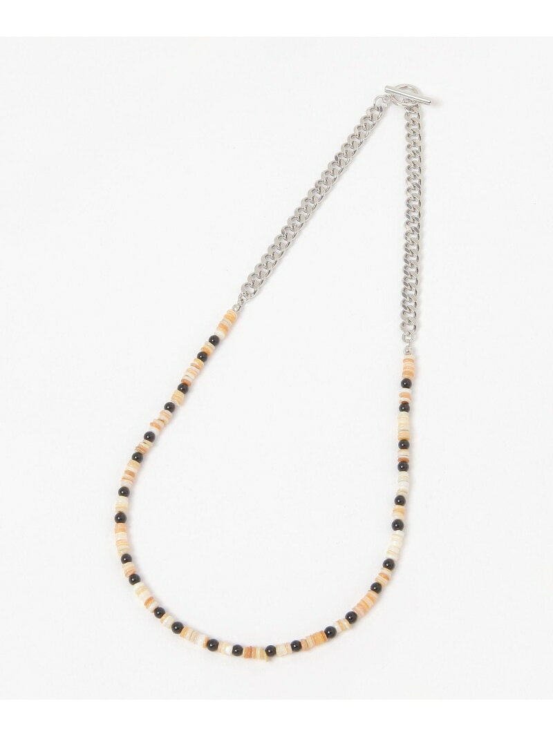 ストーン&チェーンネックレス/UNISEX//572570 GLOBAL WORK グローバルワーク アクセサリー・腕時計 ネックレス ブルー ブラック ブラウン[Rakuten Fashion] globalwork-10021412 GLOBAL WORK/グローバルワーク サンプル画像2