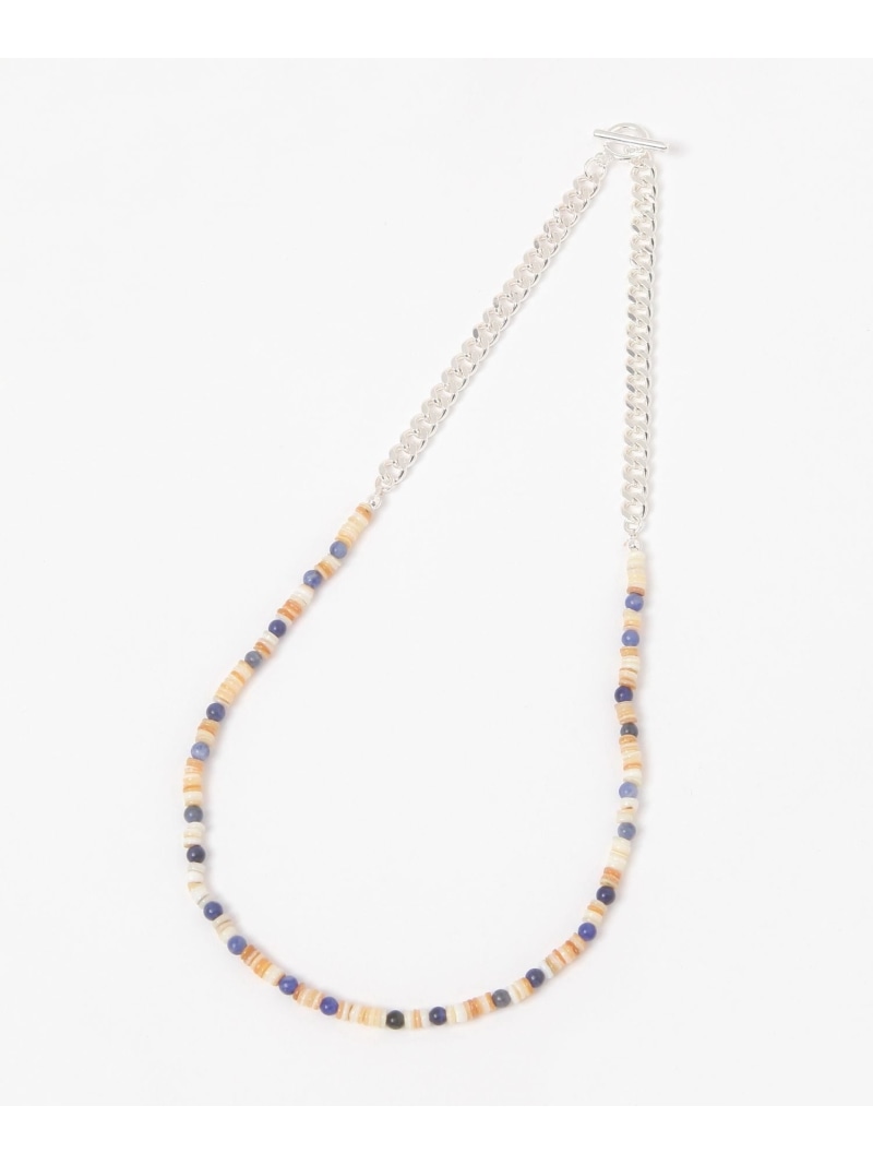 ストーン&チェーンネックレス/UNISEX//572570 GLOBAL WORK グローバルワーク アクセサリー・腕時計 ネックレス ブルー ブラック ブラウン[Rakuten Fashion] globalwork-10021412 GLOBAL WORK/グローバルワーク サンプル画像3