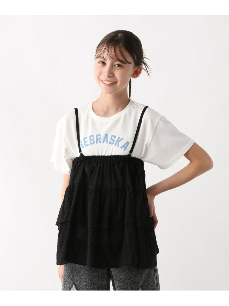 【SALE／50%OFF】トクトク2SETビスチェ*T/キッズ/587867 GLOBAL WORK グローバルワ...