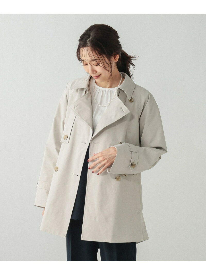 【SALE／40%OFF】防風襟2WAYトレンチコート/601272 GLOBAL WORK グローバルワーク ジャケット・アウター トレンチコート ネイビー グレー ベージュ【RBA_E】【送料無料】[Rakuten Fashion] globalwork-10022437 GLOBAL WORK/グローバルワーク サンプル画像2