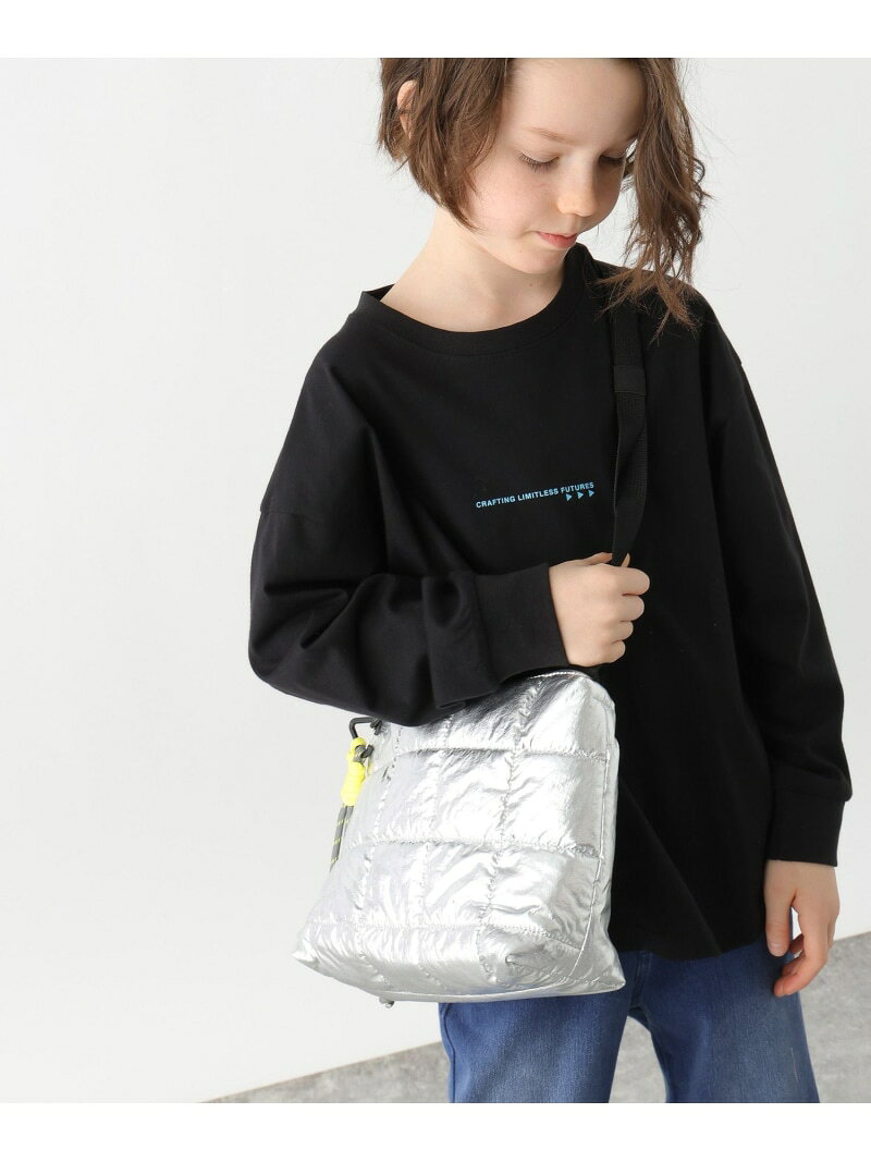 樂天商城 - キルトミニショルダーBAG/キッズ/636466 GLOBAL WORK グローバルワーク バッグ ショルダーバッグ ホワイト ブラック シルバー[Rakuten Fashion]