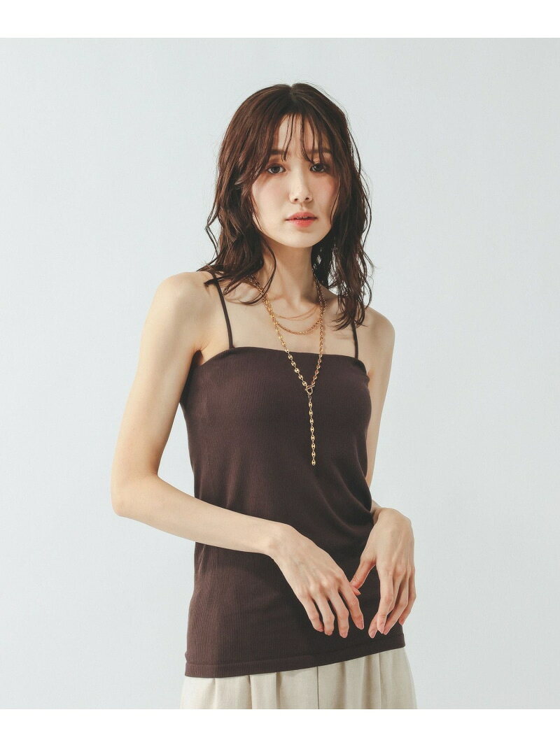 【SALE／40%OFF】Fffit エフィット/カップ付きリブキャミストレート/625140 GLOBAL WORK グローバルワーク トップス その他のトップス ホワイト ブラウン ブラック【RBA_E】[Rakuten Fashion] globalwork-10023015 GLOBAL WORK/グローバルワーク サンプル画像3