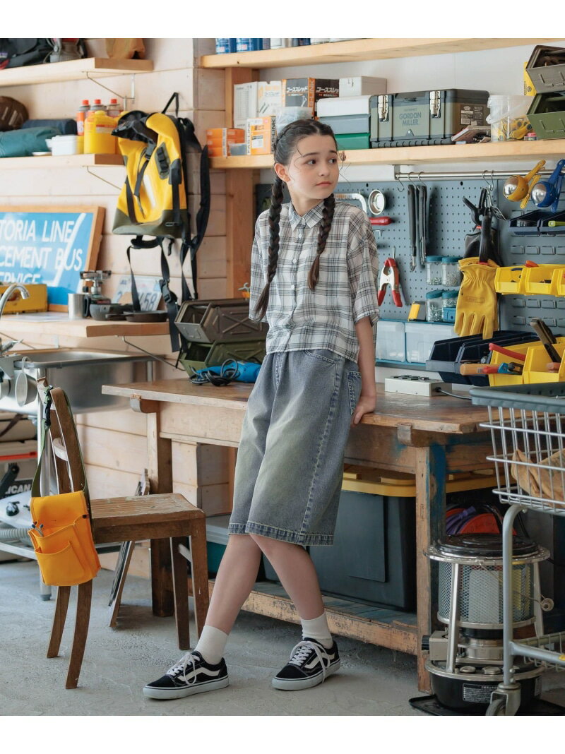【SALE／50%OFF】イージーDRYシアーシャツ半袖/キッズ/452263 GLOBAL WORK グロー...