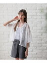 イージーDRYシアーシャツ半袖/キッズ/452263 GLOBAL WORK グローバルワーク トップス シャツ・ブラウス パープル グリーン ホワイト【先行予...