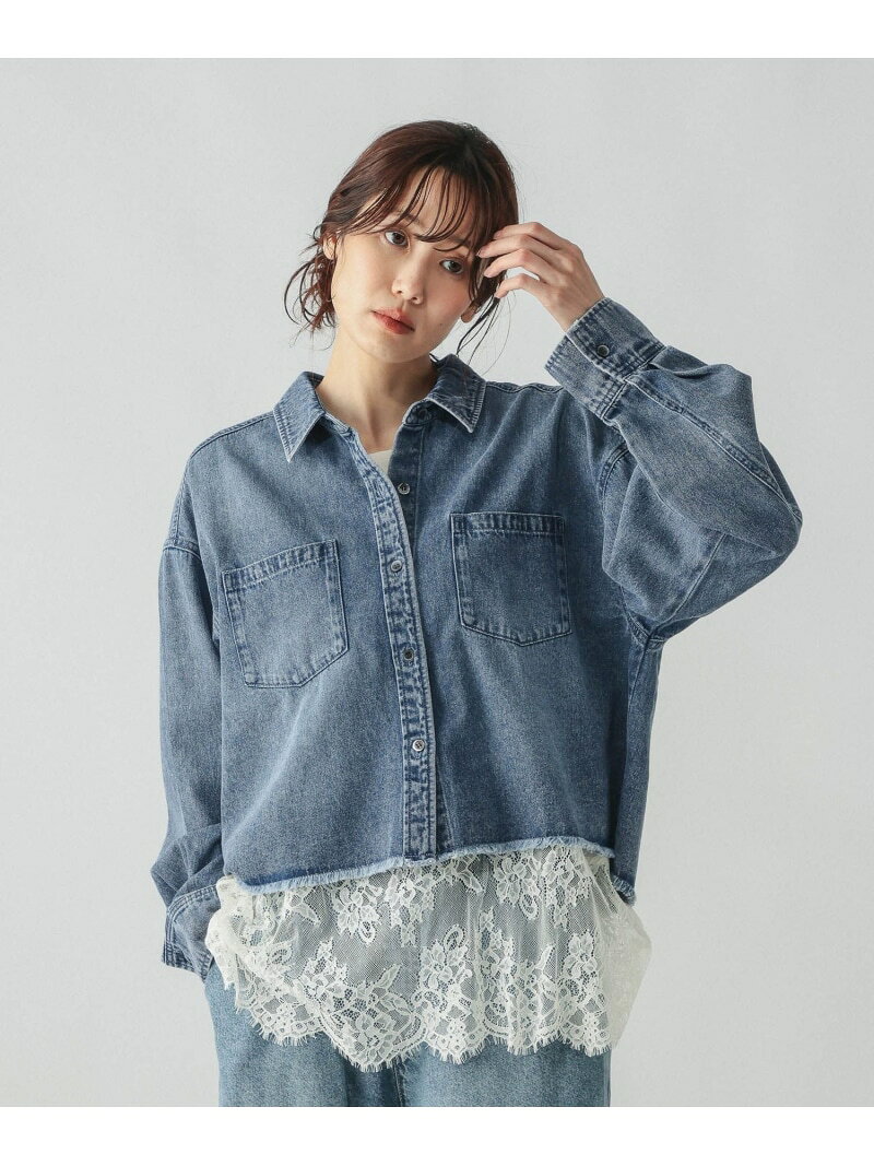 楽天市場】glambデニムシャツの通販