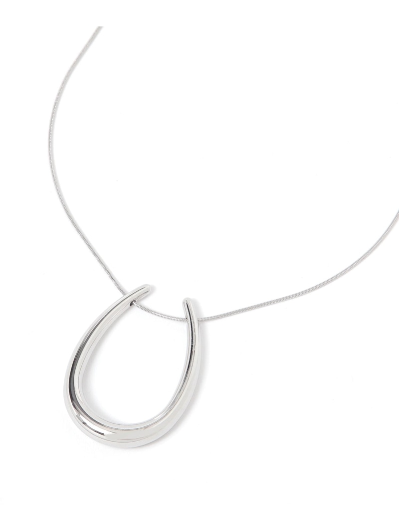 ステンレスワンポイントネックレス/794169 GLOBAL WORK グローバルワーク アクセサリー・腕時計 ネックレス シルバー[Rakuten Fashion] globalwork-10023724 GLOBAL WORK/グローバルワーク パッケージ画像