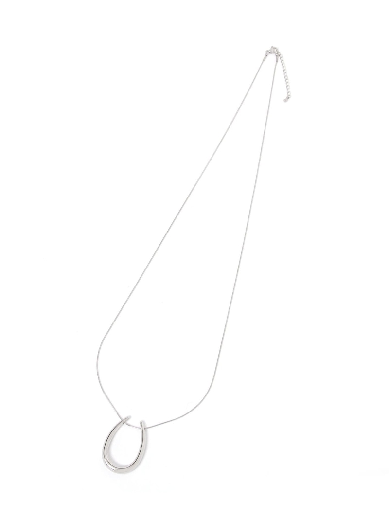 ステンレスワンポイントネックレス/794169 GLOBAL WORK グローバルワーク アクセサリー・腕時計 ネックレス シルバー[Rakuten Fashion] globalwork-10023724 GLOBAL WORK/グローバルワーク サンプル画像3
