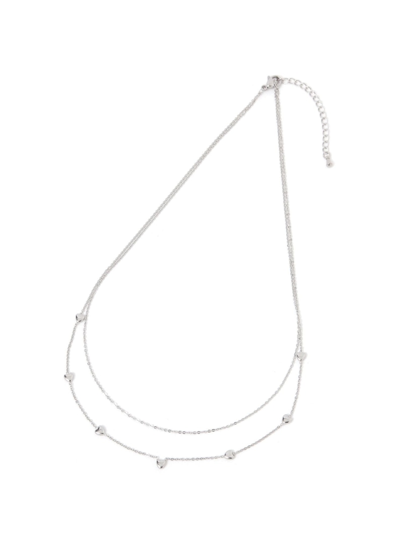 ステンレス小粒モチーフネックレス/794946 GLOBAL WORK グローバルワーク アクセサリー・腕時計 ネックレス シルバー[Rakuten Fashion] globalwork-10023723 GLOBAL WORK/グローバルワーク サンプル画像3
