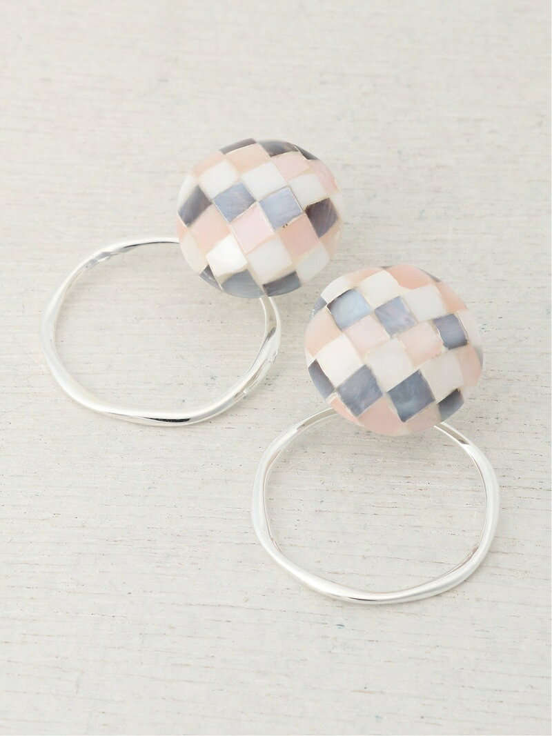 【SALE／70%OFF】(W)2WAYモザイクイヤリング GLOBAL WORK グローバルワーク アクセサリー・腕時計 イヤリング・イヤーカフ ブルー ピンク【RBA_E】[Rakuten Fashion]