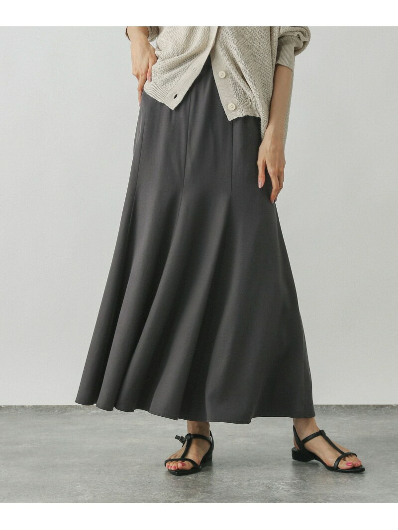 【SALE／50%OFF】シルクライクフレアスカート/575212 GLOBAL WORK グローバルワーク スカート ロング・マキシスカート ブラック ブラウン【RBA_E】[Rakuten Fashion] globalwork-10021669 GLOBAL WORK/グローバルワーク サンプル画像3