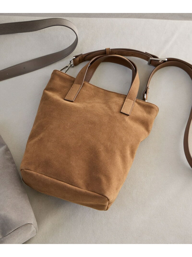 【SALE／60%OFF】フェイクスエード2WAYショルダーS/603230 GLOBAL WORK グローバルワーク バッグ ショルダーバッグ ベージュ【RBA_E】[Rakuten Fashion] globalwork-10022105 GLOBAL WORK/グローバルワーク サンプル画像2