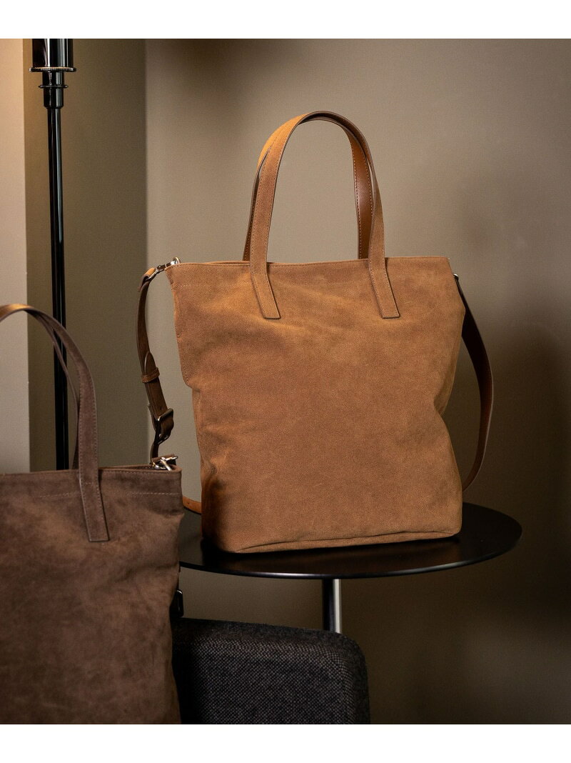 【SALE／60%OFF】フェイクスエード2WAYショルダーM/603231 GLOBAL WORK グローバルワーク バッグ ショルダーバッグ ベージュ【RBA_E】[Rakuten Fashion] globalwork-10022104 GLOBAL WORK/グローバルワーク サンプル画像2