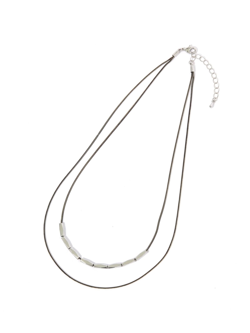 【SALE／50%OFF】カラーチェーン2連ネックレス/663233 GLOBAL WORK グローバルワーク アクセサリー・腕時計 ネックレス ブラック【RBA_E】[Rakuten Fashion] globalwork-10023414 GLOBAL WORK/グローバルワーク サンプル画像3