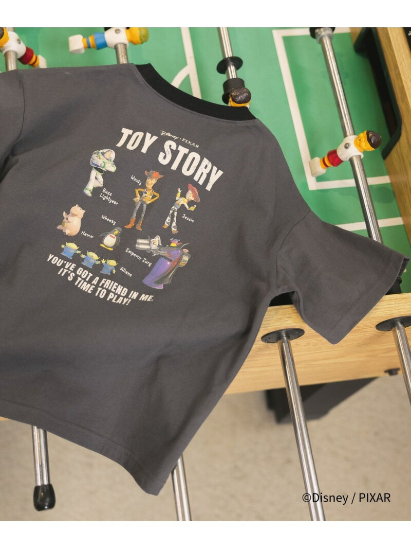 樂天商城 - DisneyヘビロッTEE半袖/100-120cm展開/652760 GLOBAL WORK グローバルワーク トップス カットソー・Tシャツ ブルー イエロー グレー ベージュ[Rakuten Fashion]