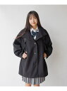 ウーリーテックミドルコート/AND YUA ANY/576811 GLOBAL WORK グローバルワーク ジャケット・アウター ステンカラーコート ホワイト ...