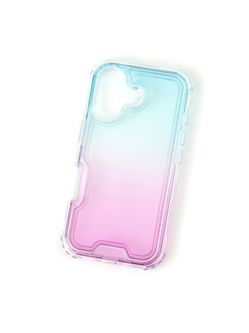 【SALE／40%OFF】グラデーションスマホケースiPhone16/499188 GLOBAL WORK グローバルワーク スマホグッズ・オーディオ機器 スマホ・タブレット・PCケース/カバー ピンク パープル ブルー【RBA_E】[Rakuten Fashion] globalwork-10021281 GLOBAL WORK/グローバルワーク サンプル画像3