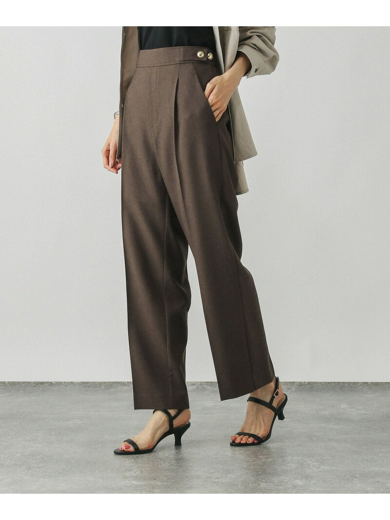 【SALE／50%OFF】お手入れラクラクセットアップ/ストレートパンツ/498379 GLOBAL WORK グローバルワーク パンツ その他のパンツ ネイビー グレー ブラウン【RBA_E】[Rakuten Fashion] globalwork-10021706 GLOBAL WORK/グローバルワーク サンプル画像3