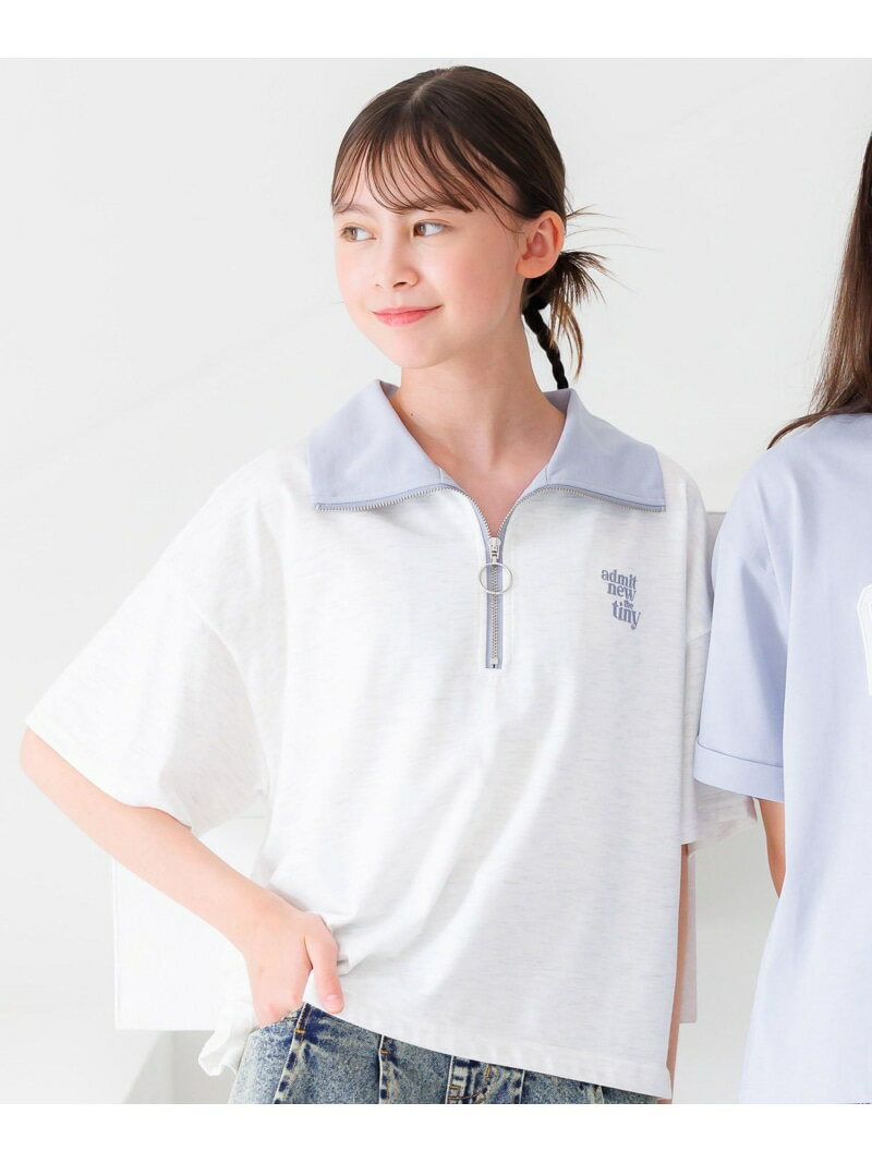 樂天商城 - 【SALE／30%OFF】フローズンTシャツ/ハーフZIP/499705 GLOBAL WORK グローバルワーク トップス カットソー・Tシャツ ホワイト ブラック ブルー【RBA_E】[Rakuten Fashion]