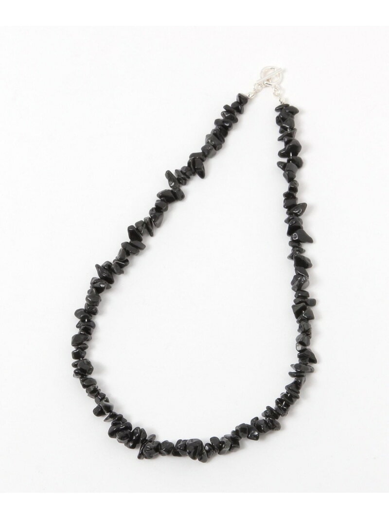 ブラックストーンネックレス/UNISEX/571108 GLOBAL WORK グローバルワーク アクセサリー・腕時計 ネックレス ブラック[Rakuten Fashion] globalwork-10021291 GLOBAL WORK/グローバルワーク サンプル画像2
